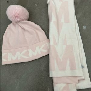 Michael Kors scarf + hat